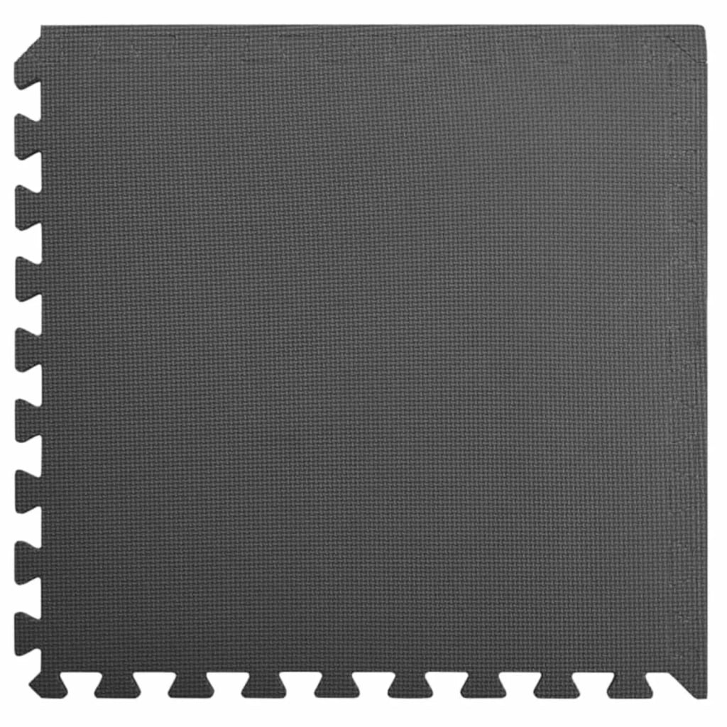 Tappetino per piscina 24 pz Nero 8,64 ㎡ Schiuma EVA 3433276