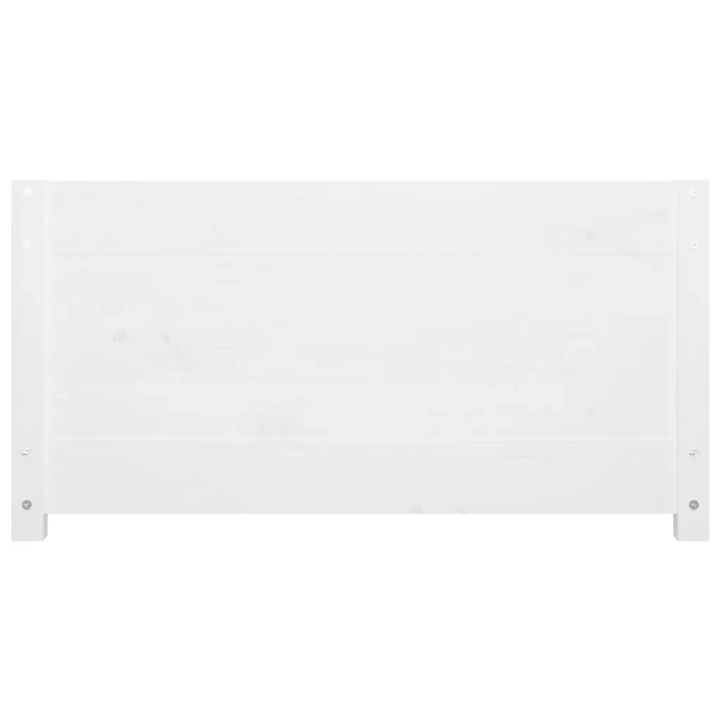 Dormeuse Bianca 80x200 cm in Legno Massello di Pino cod mxl 63065