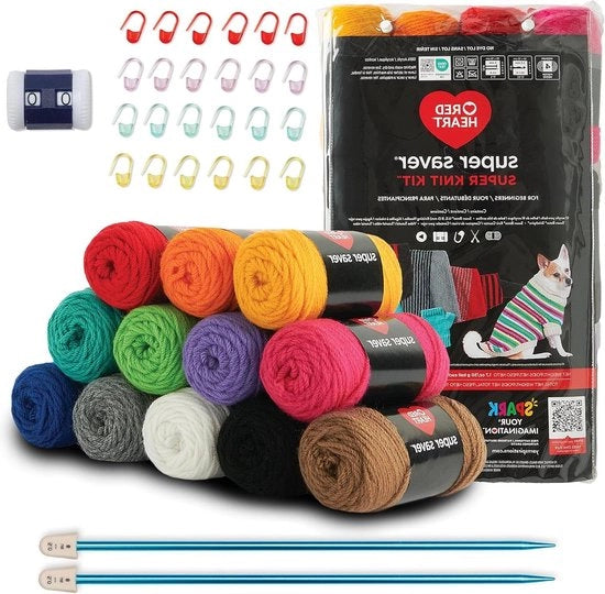 Kit di Maglia per Cucito Amigurumi con Accessori per Cucito e Maglia