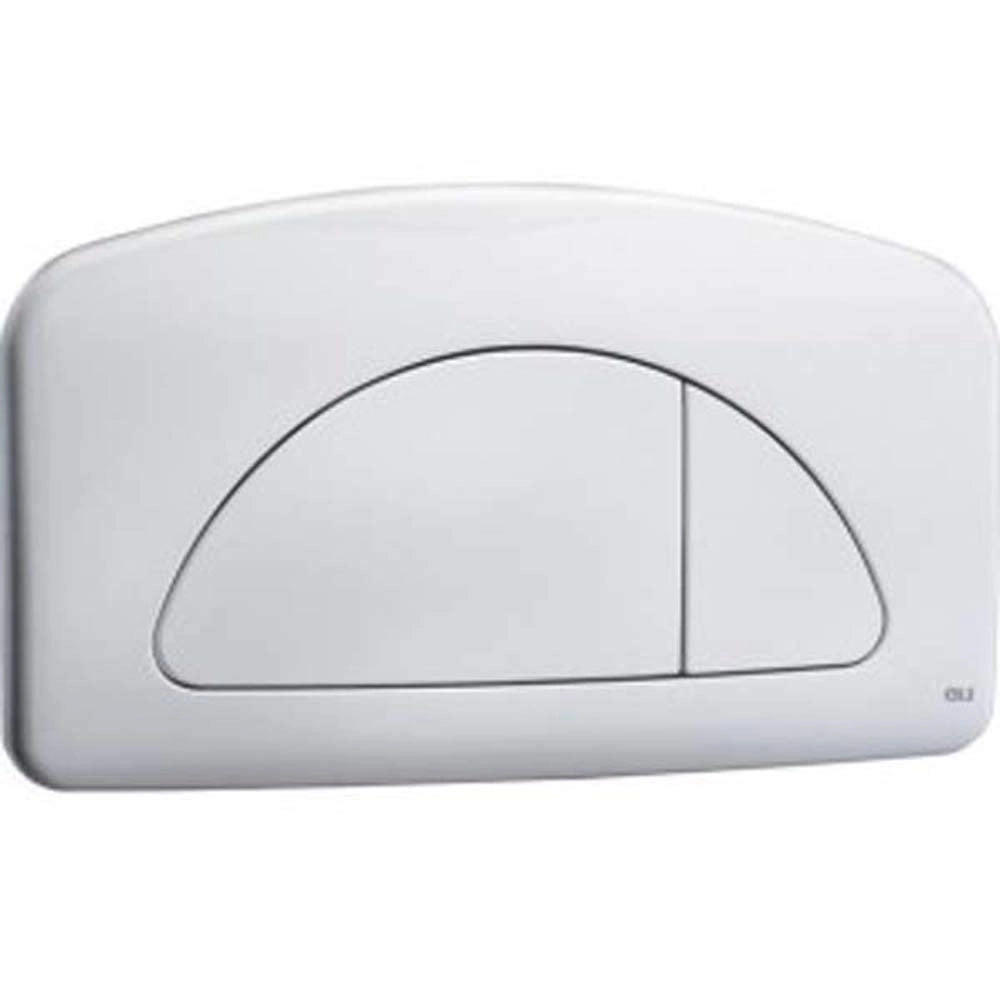 Placca Dual per Cassette Diamante e Giada Olive Bianca