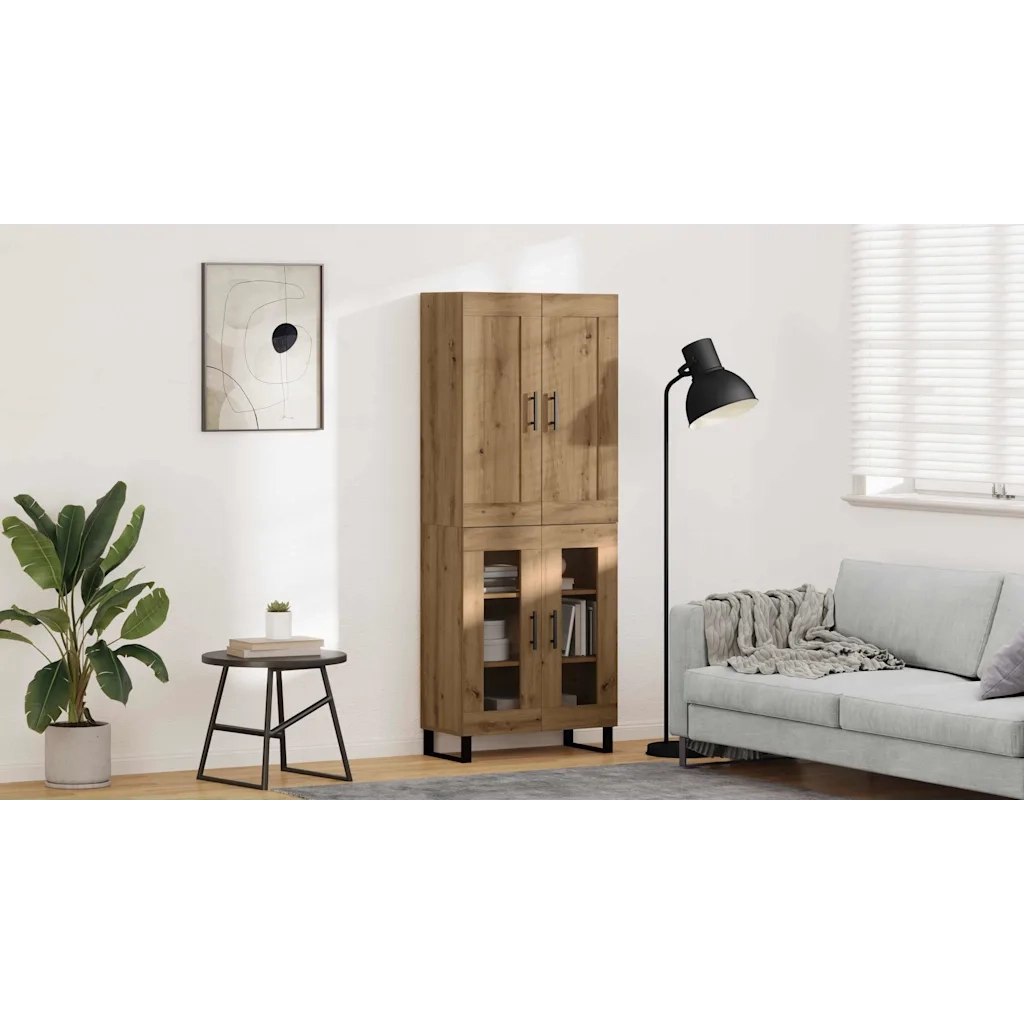 Credenza Rovere artigianale 69,5 x 34 x 180 cm