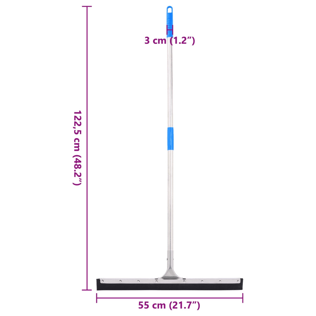 Tergipavimento 55x122,5 cm in Acciaio e Gomma CFW9351114