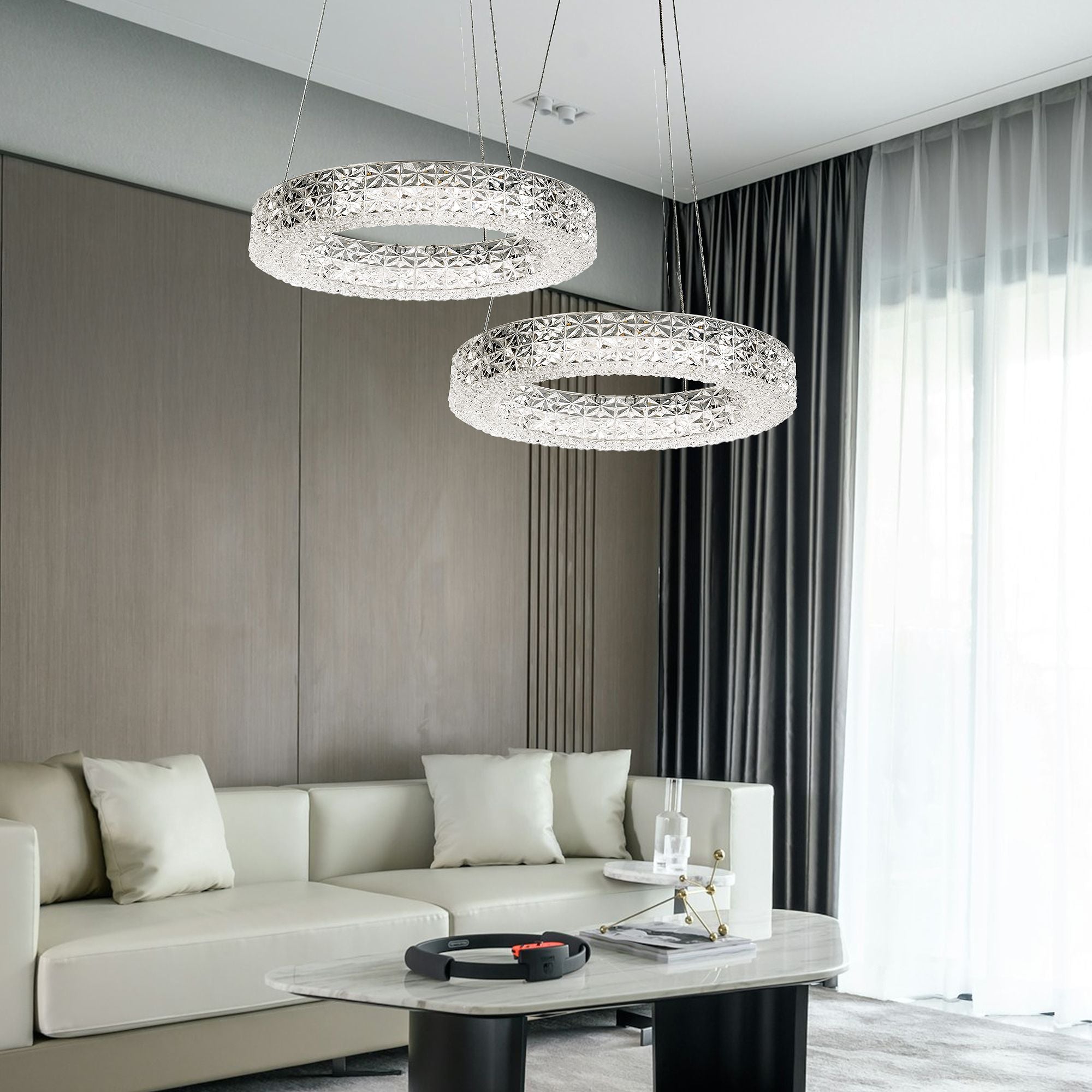 Lampada Led Ms004-cp 40cm Chrome