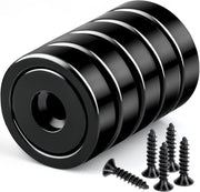 Magneti neodimio extra forti con foro - 10 kg - 5 pezzi - 20 mm - potmagnet