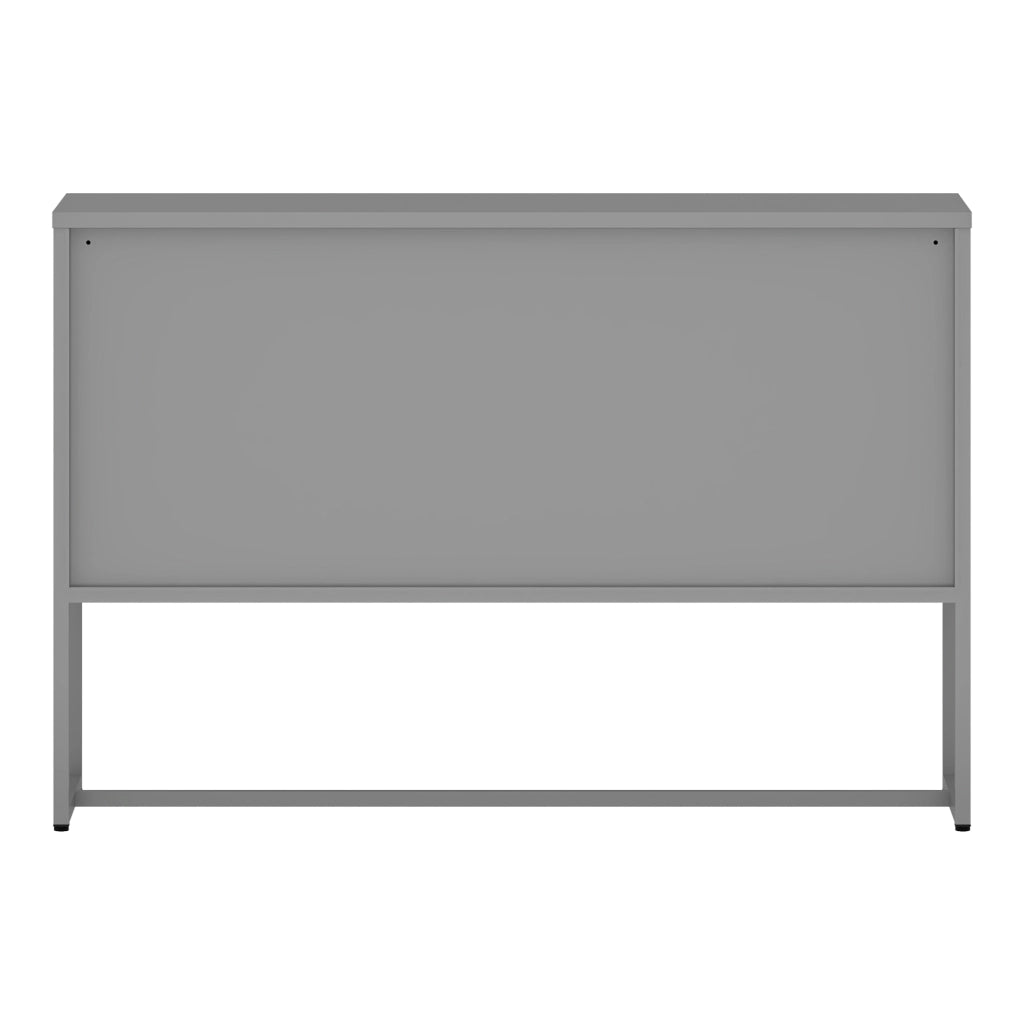 Comò Sund Armadietto da Stoccaggio 120x40x80 cm Grigio [en.casa]