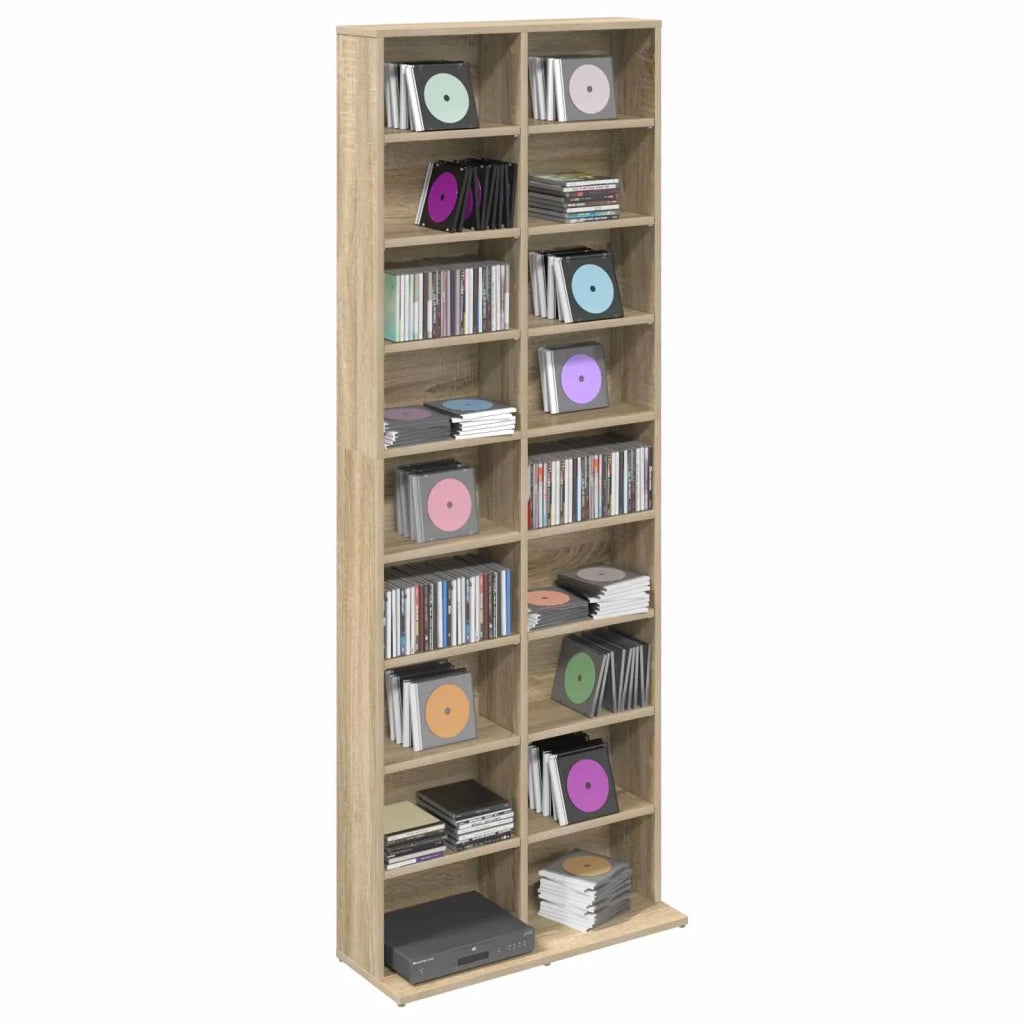 Mobile per CD Rovere Sonoma 65 x 23,5 x 175 cm 8012660