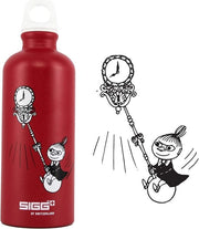 Biberon per bambini - 06 litri - coperchio senza bollicine - realizzato in Svizzera - alluminio - bottiglia di acqua