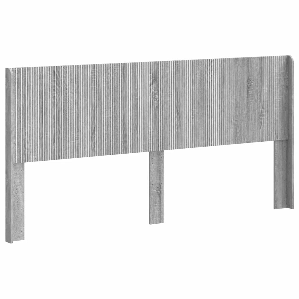 Testiera Letto Grigio Sonoma Legno ingegnerizzato 889561
