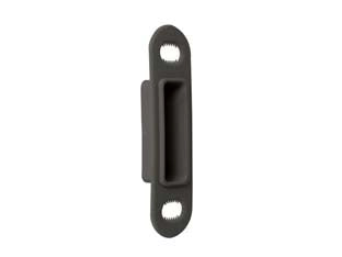 POZZETTO 709 PER CONTROPIASTRA G188 NERO OPACO- - mm.81,8x21,8 in abs - 5 pezzi BONAITI
