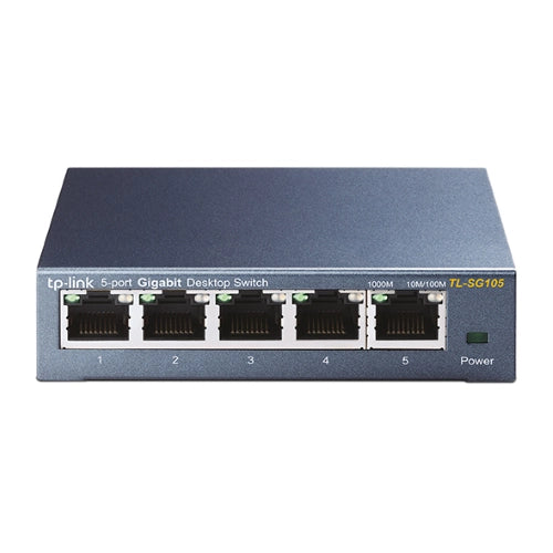 SWITCH DESKTOP 5 PORTE GIGABIT 10/100/1000MBPS TP-LINK TL-SG105