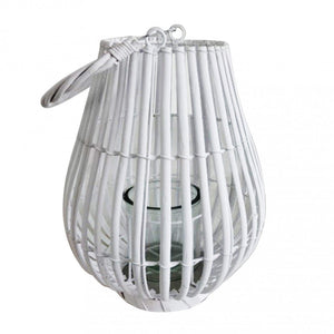 Lanterna Celeste in Vimini Bianco