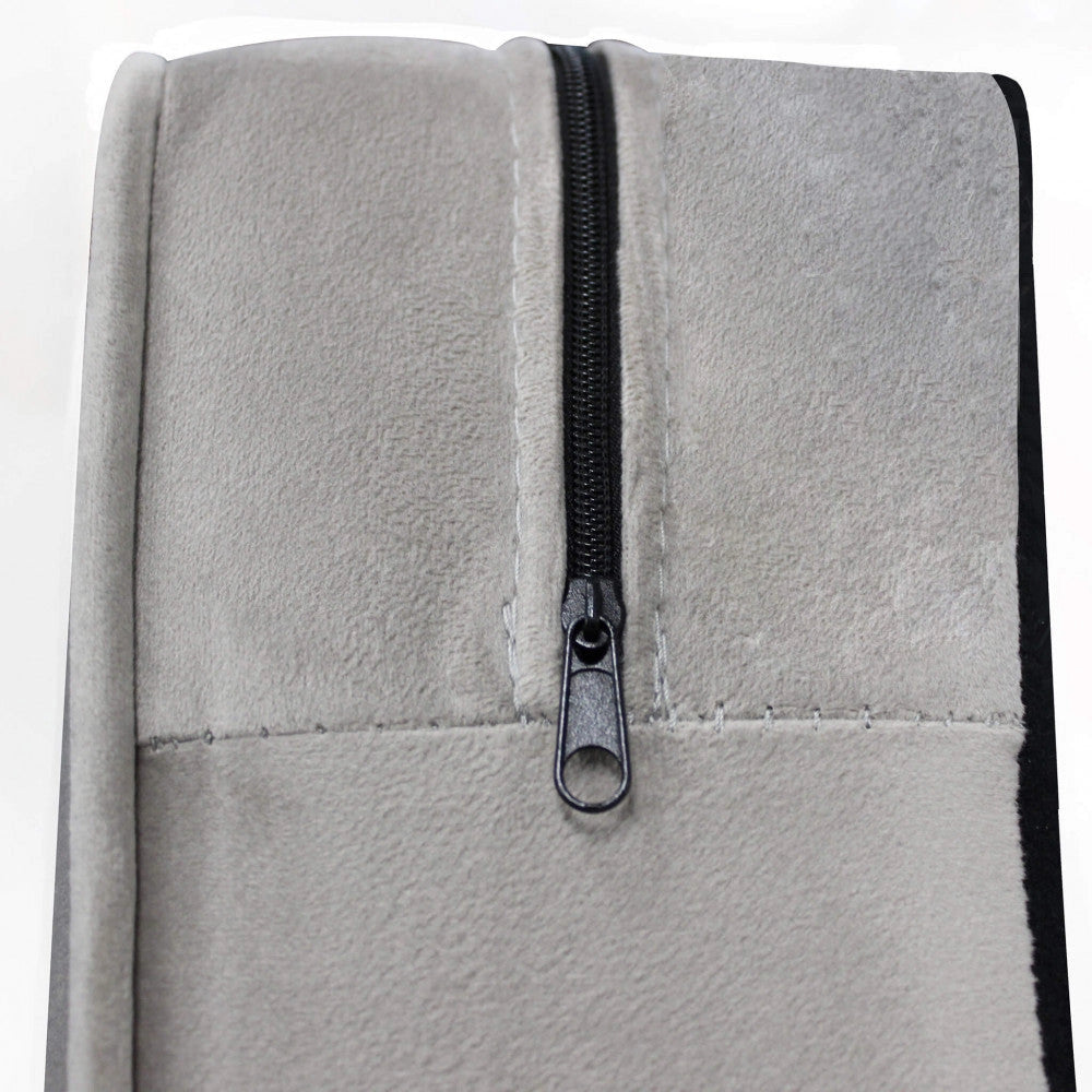 Divano 3 Posti Chandler 196x81x89 h cm in Velluto Tortora