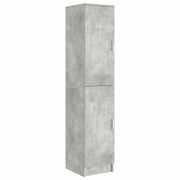Credenza | Madia | Buffet da pranzo | Armadio da pranzo Grigio cemento 35 x 39 x 168 cm