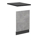 Vicco Pannello frontale per lavastoviglie Calcestruzzo 45 cm , PL Antracite