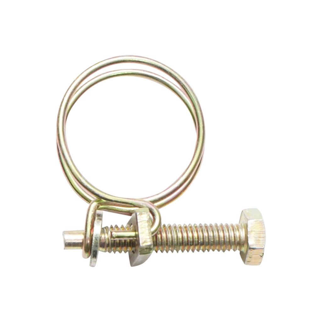 Fascetta stringicavo 22-26mm con vite M5x30mm per tubo flessibile Breckner Germany