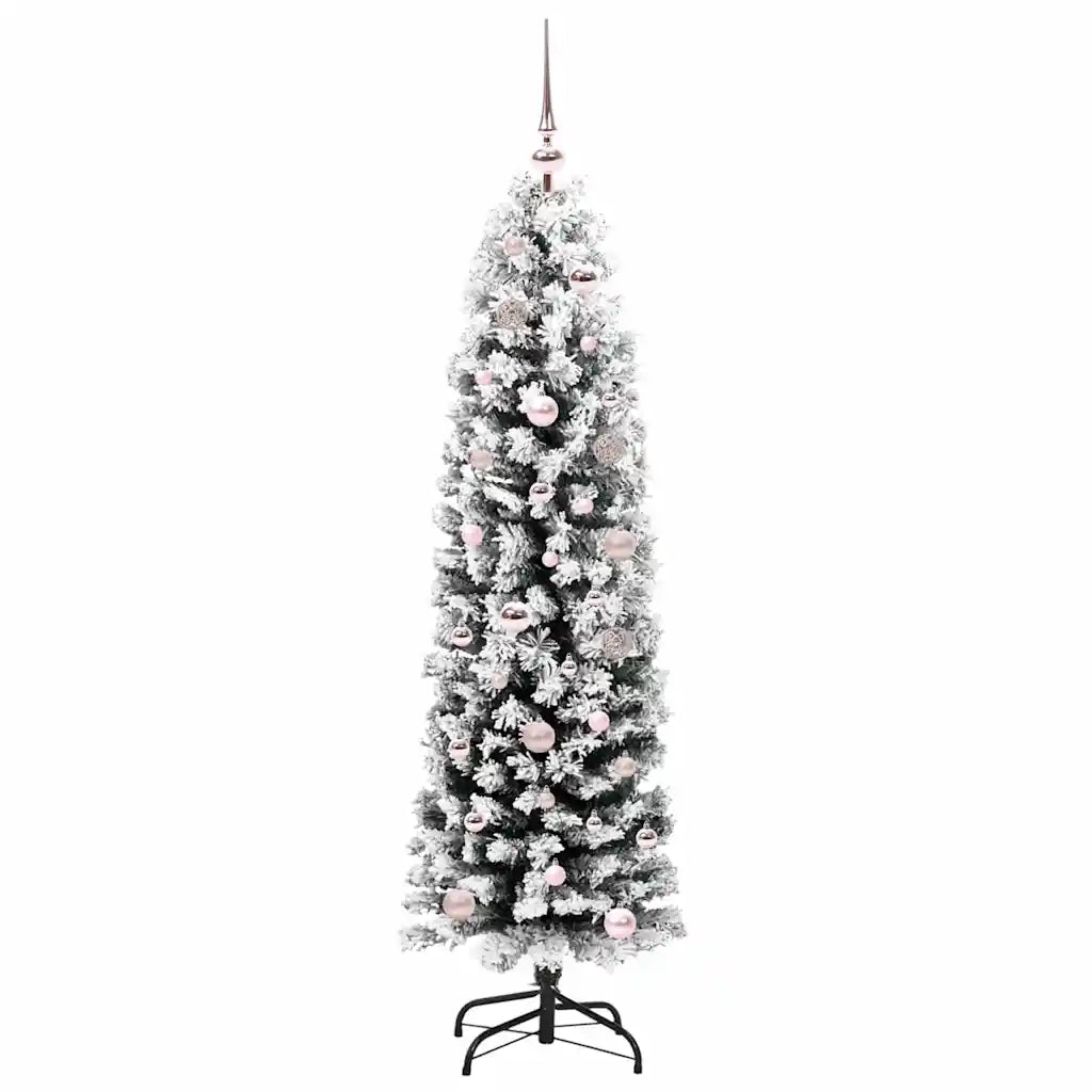 Albero di Natale artificiale con 150 LED Verde 150 cm 3395007