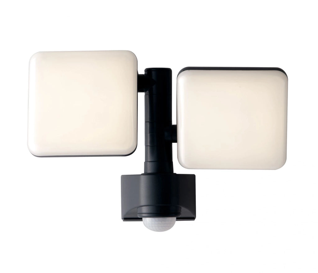 PROIETTORE LED SAT ANTRACITE 20W 2400LM 4000K CON SENSORE  DI MOVIMENTO IP54 33X13,35X23CM