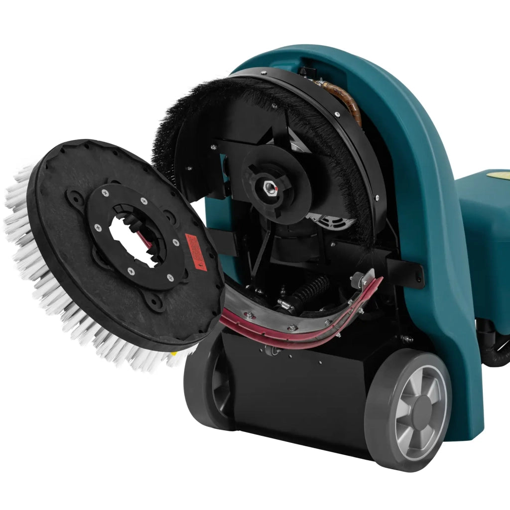 Lavasciuga pavimenti professionale senza fili 35 cm 1500 m²/h guida manuale acciaio 14_0008248