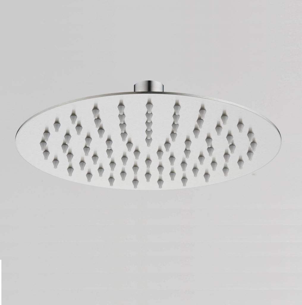 Soffione doccia ultraslim tondo acciaio inox lucido D25 cm IBIZA Cromato