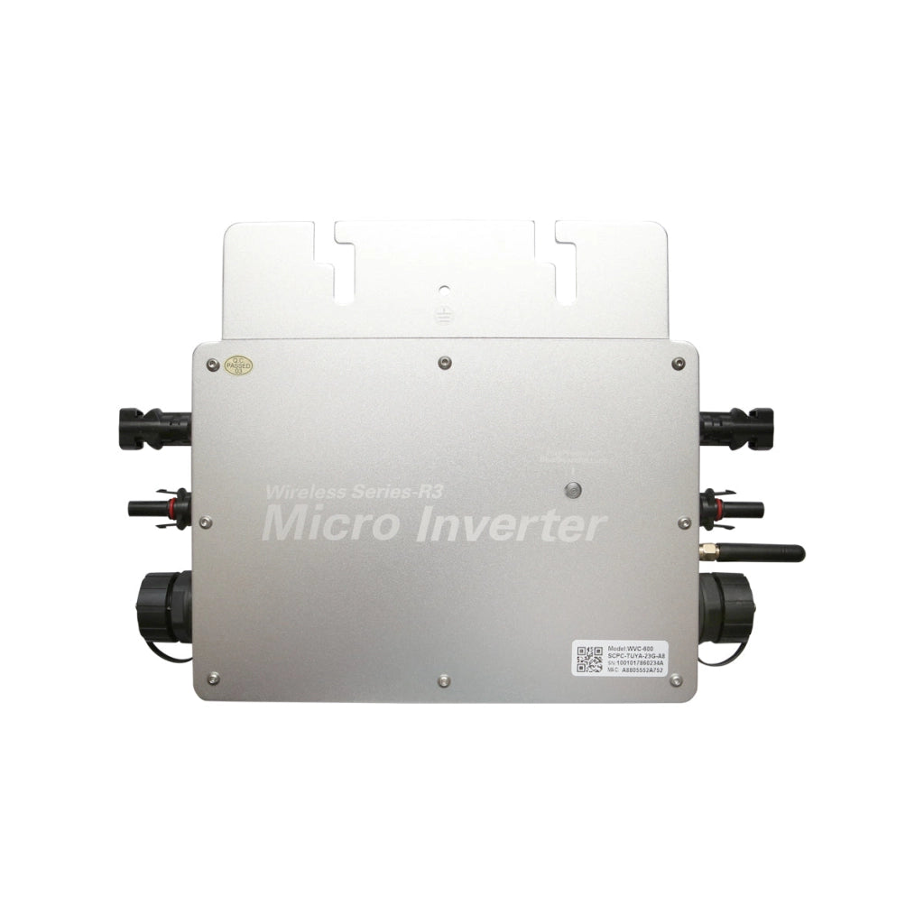 Microinverter per 2 pannelli solari fotovoltaici 300W, 230V, WiFi, IP65, MPPT