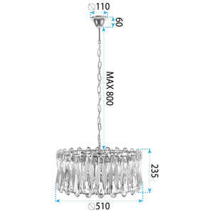 Lampada App1718-cp Gold