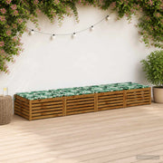 Cuscini per Sedia in 4 Pezzi SOEST 4 pz 100% Poliestere 944632