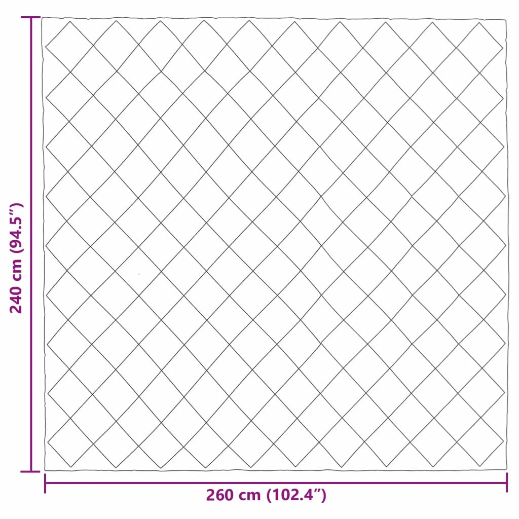 Piumone | Duvet Invernale Talpa 240 x 260 cm Microfibra