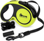 Rollino intercambiabile per cani grandi 5 m - Punti rifrangenti - Punti di fissaggio ergonomici e anti-slip - Dispensatore gratuito - Sacchetti di immondizia - Massimo carico 55 kg