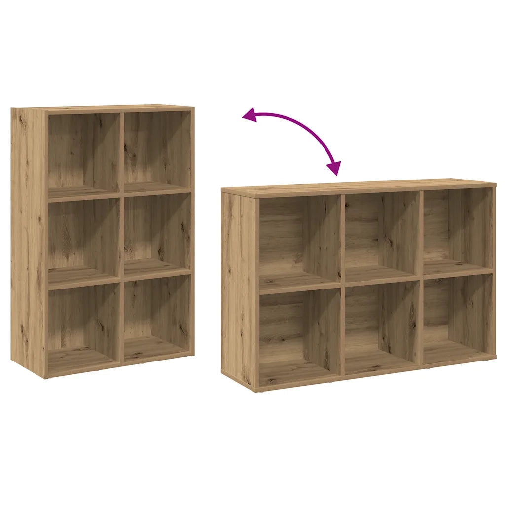 Libreria/Credenza Rovere Artigianale 66x30x98 cm in Truciolato 855827
