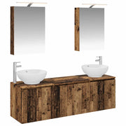 Set di Armadi da Bagno 5 pcs Legno antico Legno ingegnerizzato 3406477