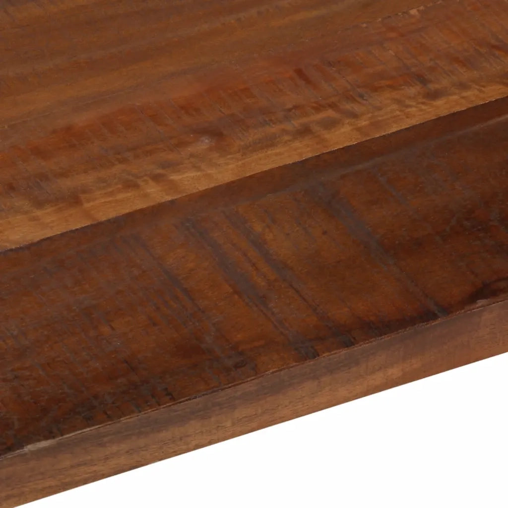 vidaXL Piano Tavolo 140x50x2,5 cm Rettangolare in Massello di Recupero