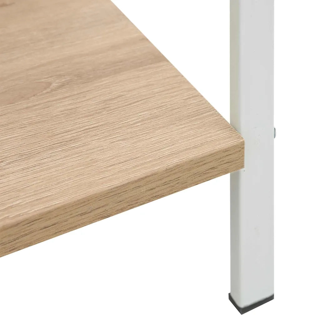 Scaffale Libri 5 Ripiani Rovere 60x27,6x158,5 Legno Multistrato 288229