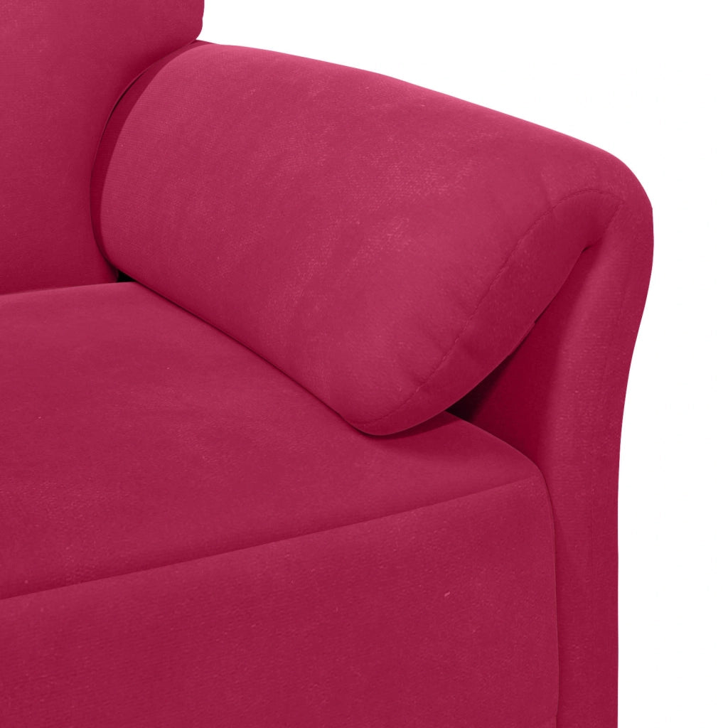 Set di divani 2 pz Rosso Vino Velluto 3424904
