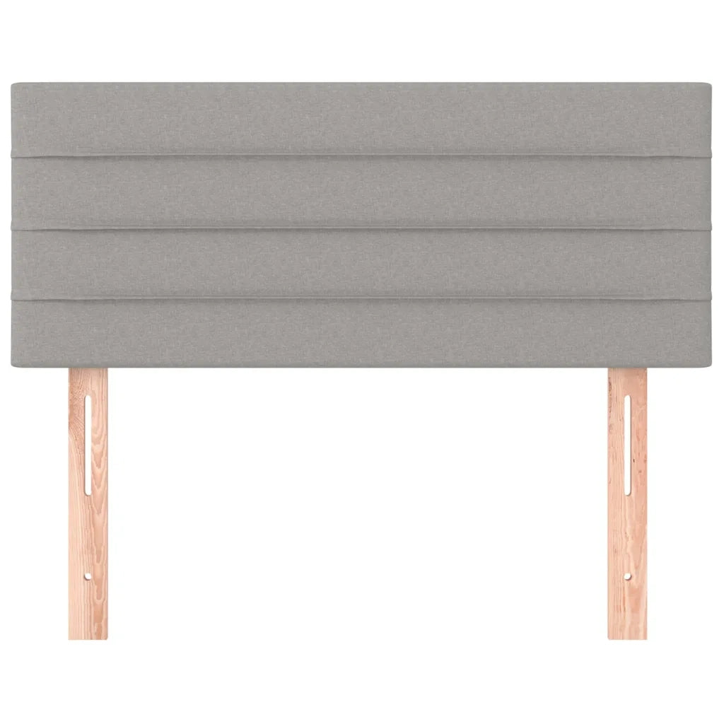 Testiera | Testata Grigio Chiaro 80x5x78/88 cm in Tessuto