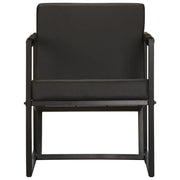 Poltrona Nera in Vera Pelle 247801