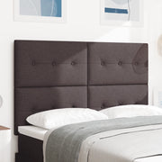 Testata LED  Marrone Scuro 80 cm Tessuto