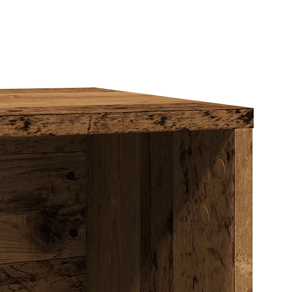 Recinto Lettiera Gatti Legno Vecchio 60x40x40 cm in Truciolato CFW4474240