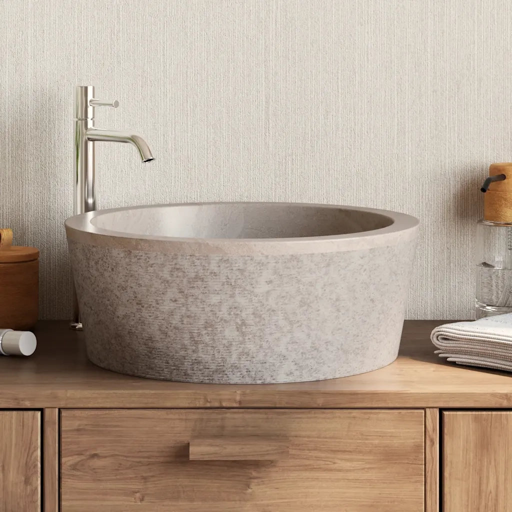 Lavandino Grigio ?40x15 cm in Marmo CFW7415427