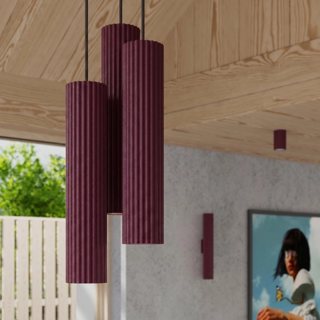 Applique KARBON 30 bordeaux
