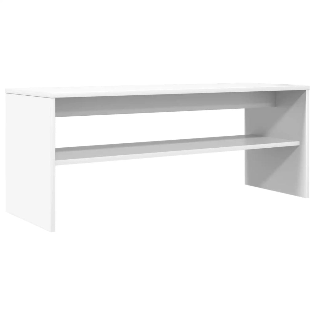 Mobile TV 100 x 35 x 40 cm Bianco Legno ingegnerizzato 8000308