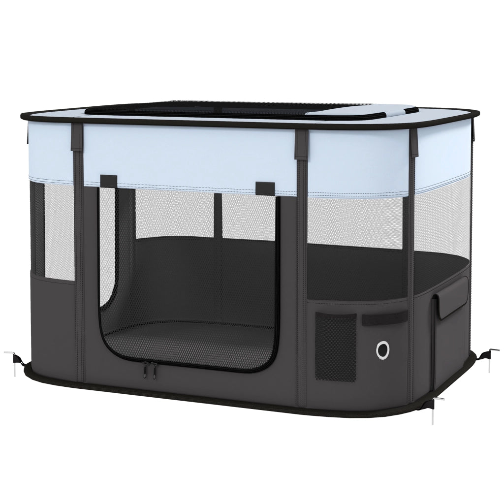Casetta per Animali con Finestre e Porte ¨C zephmum ¨C 84x64x53 cm