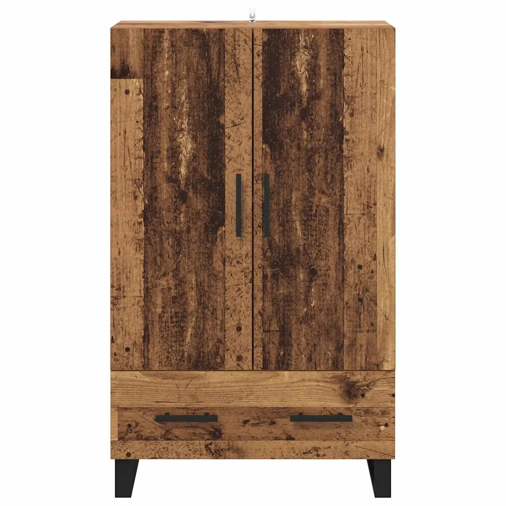Credenza-Buffet-Armadio da cucina Legno vecchio 69,5 x 30 x 115 cm Legno multistrato