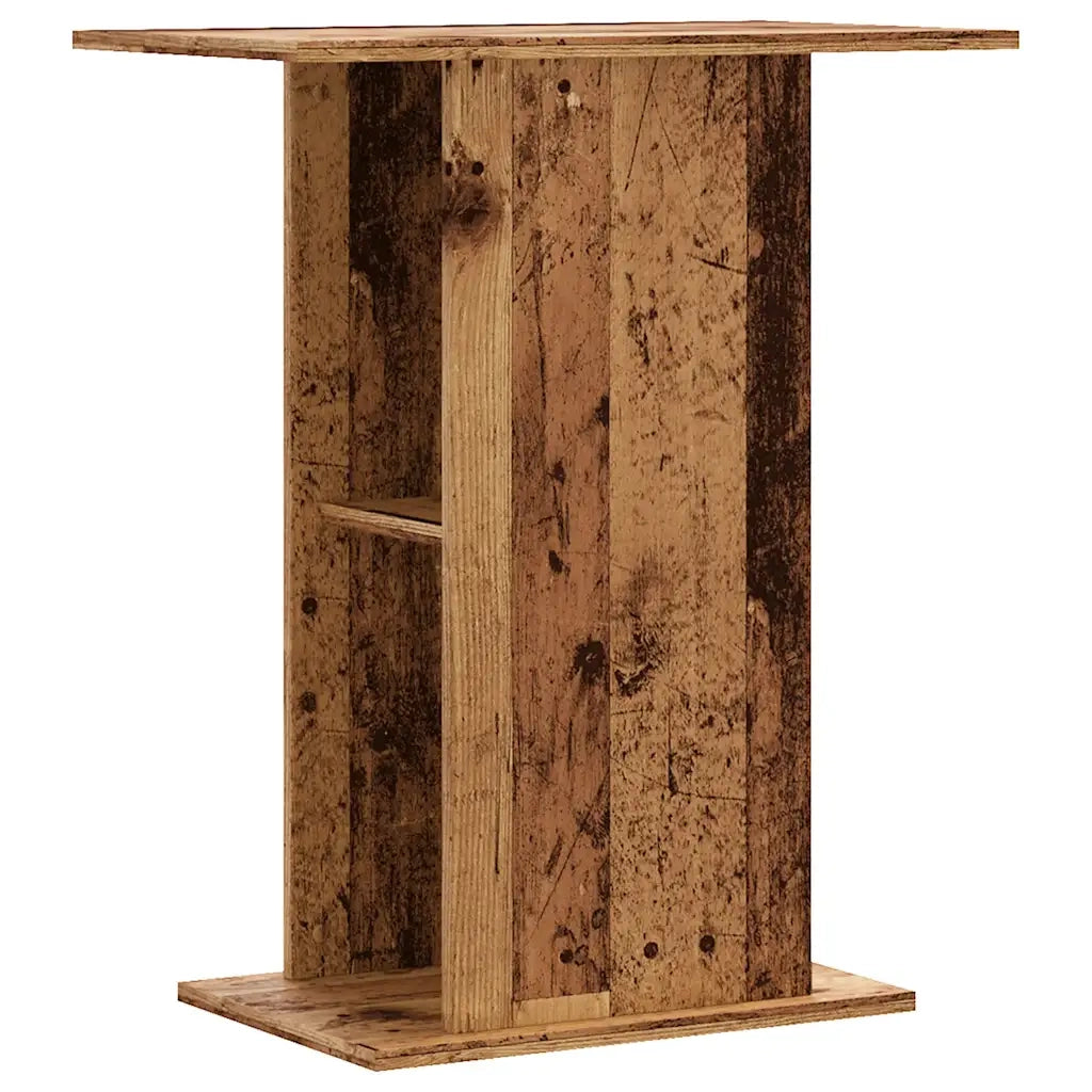 Supporto per Acquario Legno Antico 36x60,5x72,5cm in Truciolato