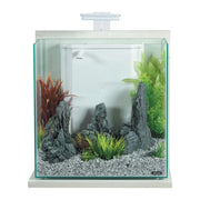 Zolux Idro 40 - acquario 40L cm43x30x51,5h con filtro interno e plafoniera LED Colore: Ceruse Bianco
