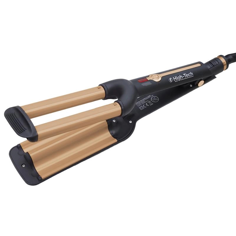 HIGH-TECH PIASTRA PER CAPELLI A TRIPLA ONDA DA 55W CON PIASTRA IN CERAMICA