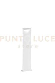 PALETTO LED MOBULA BIANCO IN ALLUMINIO 8W 1100LM 3000K IP65 280X195X745MM