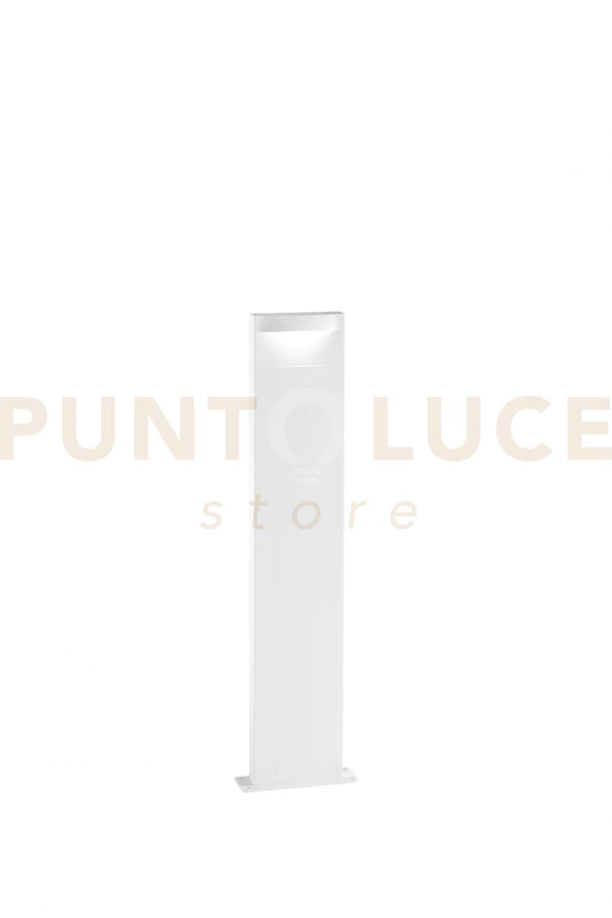 PALETTO LED MOBULA BIANCO IN ALLUMINIO 8W 1100LM 3000K IP65 280X195X745MM