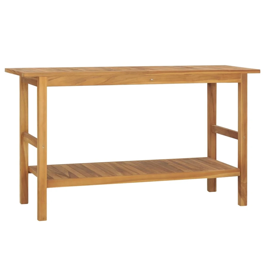 Mobile da bagno in legno 132 x 45 x 75 cm teak massello 02_0006855