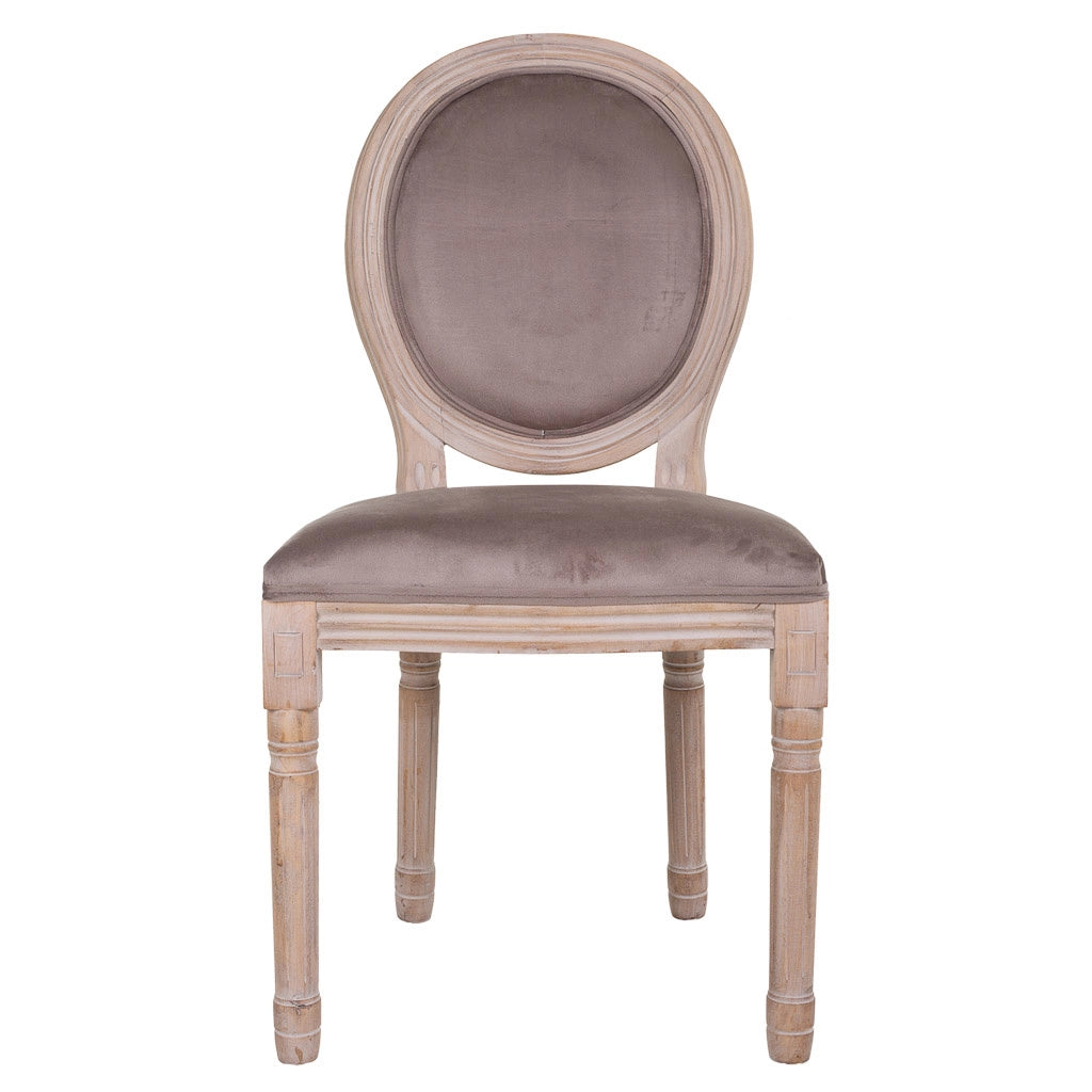 Sedia in legno imbottita 48x46x48/96h cm