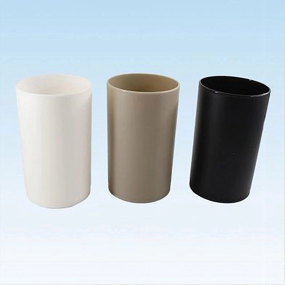 Trade Shop - Bicchiere Porta Spazzolini Dentifricio Accessorio Arredo Da Bagno 7x11.5cm 52390 -